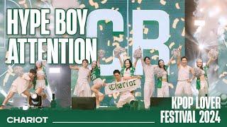 [CHARIOT PERFORMANCE] NEW JEANS ‘ATTENTION & HYPE BOY’ DANCE COVER AT KPOP LOVER FESTIVAL 2024