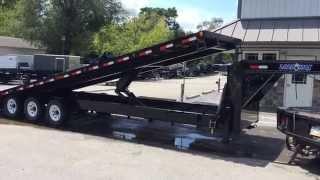 Load Trail 102x32' Gooseneck Deckover Tilt  Equipment Trailer 21000# GVW 717-220-4220