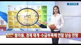 팔라듐, 여전히 안전자산으로 주목 / 심쿵브리핑 The Pulse
