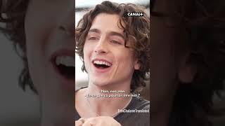 Timothée Chalamet can still speak French!