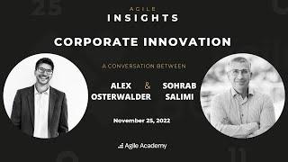 Corporate Innovation (Alexander Osterwalder in conversation with Sohrab Salimi)