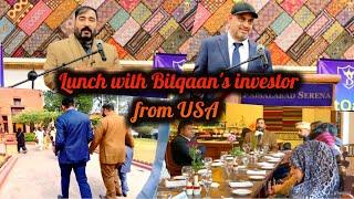 Lunch with Bitqaan's investor from America - BitQaan Alternative Financial System in Pakistan