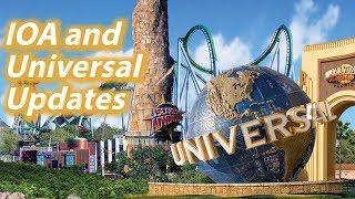 Park Updates Plus We Ride the Pteranodon Flyers | New HP Coaster Update | HHN Updates | Food Review