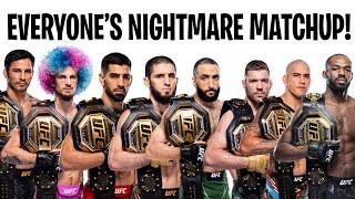 Every UFC Champion's WORST NIGHTMARE Matchup Revealed!