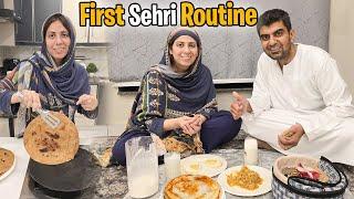 My First Sehri Routine In 2025 Ramadan l Sehri Kitchen Routine l Life With Amna