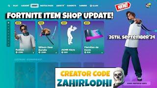 Fortnite Item Shop Update! [26th September, 2024] (CH5 S4)