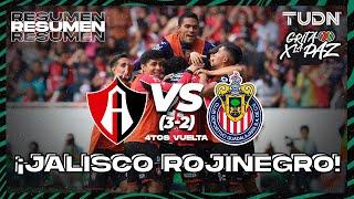 Resumen y goles | Atlas 1(3)-(2)1 Chivas | Grita México C22 - 4tos | TUDN