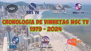 [ATUALIZADO] Cronologia de Vinhetas "NSC TV" | 1979 - 2024