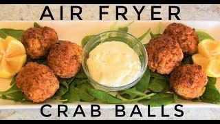 Air Fryer New Orleans Crab Balls Recipe - AirFryer Recipes