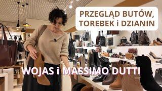 Jakie Buty i Torebkę Wybrać w Tym Sezonie – Przegląd w Wojasie. Mierzę Dzianiny w Massimo Dutti.