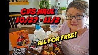 CVS HAUL 10/27 - 11/2 | 22 ITEMS FOR FREE 