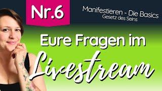 LIVE 6 |  Unterbewusstsein "umprogrammieren" | Methoden und Techniken erklärt | Basics & eure Fragen