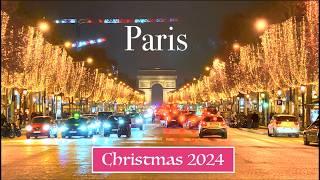 AN ENCHANTING CHRISTMAS WALK IN PARIS, AVENUE MONTAIGNE, CHAMPS ÉLYSÉES