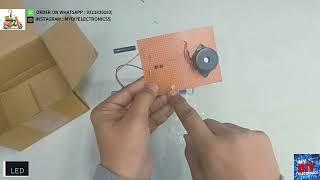 A Laser Light Security Alarm Project | Ready To Use | DIY Working Model | For  School Students | PCB