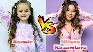 Milana Khametova VS Bonnie Stunning Transformation | From Baby To Now Years Old