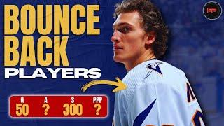 6 Bounce Backs Players to Target In Fantasy Hockey