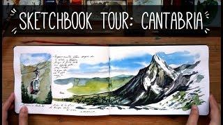 Sketchbook tour: Cantabria Weekend