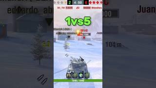 Helsing | 7 Kills, 1vs5 & 4025 DMG | #worldoftanksblitz #wotblitz #shorts #танки