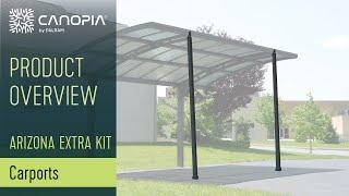 Extra Winter Support For Arizona Carport | Palram - Canopia