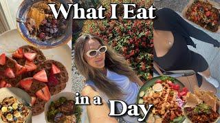 What I Eat In A Day: high protein, healthy & easy recipes | holy girl diaries