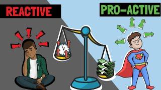 Proactive vs Reactive | How to be Proactive | Proactive Thinker