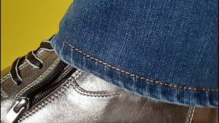 How to Shorten Jeans With Keeping Original Hem