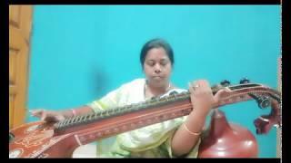 Chaudhvin ka chand on veena by Geetha Lathasri Vadri