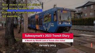 Subwaymark's 2023 Transit Diary from Oregon to Singapore to Germany and places in between