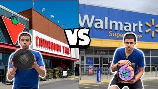 Walmart VS Canadian Tire Basketball Gear