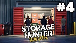 STORAGE WARS Simulator Gameplay Walkthrough Part 4 - RANK 3 AUCTIONS (Storage Hunter)