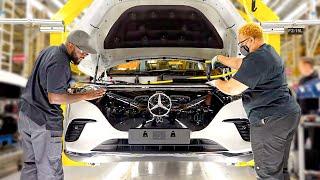 Mercedes-Benz EQS SUV Production Line