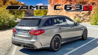 Taking a 510hp Mercedes-Benz AMG C63s For a Mountain POV Drive