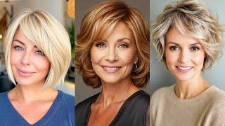 "Chic & Stylish Short Haircuts for Women Over 50 | 2024 Trends Revealed!