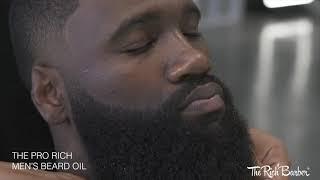 How to Use: Pro Rich Men's Beard Oil - The Rich Barber