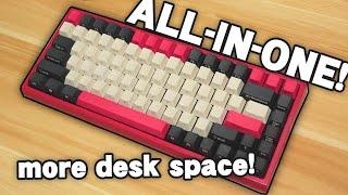 The All-In-One Compact 75% Keyboard.. NO NUMPAD! - Keycool SP84 Mini w/Cherry MX Review!