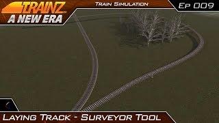 How To Lay Track | Surveyor First Look | Trainz: A New Era | #9