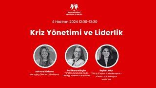 Binyaprak Kadın Girişimcilik Mentorluk Programı | Kriz Yönetimi ve Liderlik