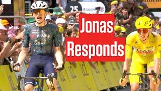 Jonas Vingegaard Strikes Back At Tadej Pogacar In Stage 11 Of Tour de France 2024