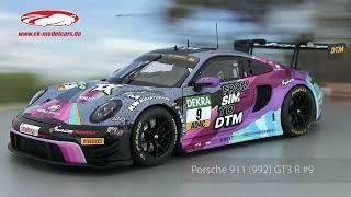 ck-modelcars-video: Porsche 911 (992) GT3 R #9, DTM 2023, Tim Heinemann, Minichamps