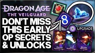 Dragon Age the Veilguard - 10 IMPORTANT Things You Need to Do Early - Best Weapon, Companion & More!