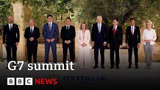 Gaza, Ukraine and AI on G7 summit agenda | BBC News