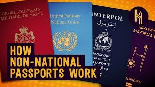 All The Very Real Passports Not Issued By Countries