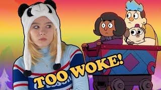 CRINGE PANDA: Reacting to  Netflix's WOKE Trans Man cartoon for 7 year olds (Ft. Manga Writer)