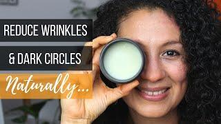 EASIEST DIY eye cream for DARK CIRCLES & fine lines | 100% from nature | Make it ZERO waste 