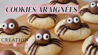 Cookies Araignées Effrayants et Gourmands pour Halloween ️ Recette Facile et Rapide