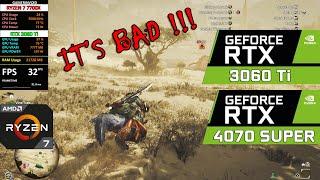 Monster Hunter Wilds Beta (PC) is in HORRIBLE Shape | RTX 3060 Ti | RTX 4070 Super | Benchmark