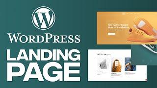 How to Create Landing Page in WordPress (2025) Tutorial For Beginners