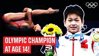 14 Year-Old Quan Hongchan  Two PERFECT Scores in Women's Platform