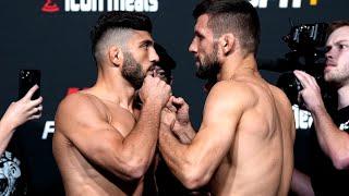 UFC Vegas 57: Weigh-In Faceoffs