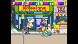 The Simpsons Arcade Game 4 player Netplay 60fps